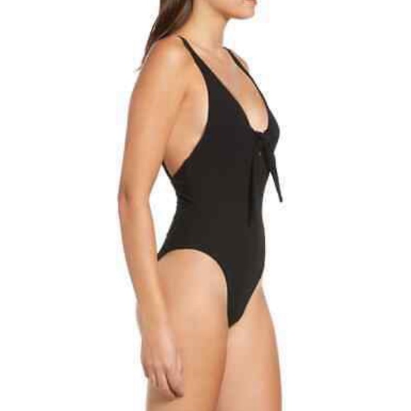 NWT, Tiger Mist Black Ribbed Hazel Bodysuit, Size Large - Picture 8 of 16